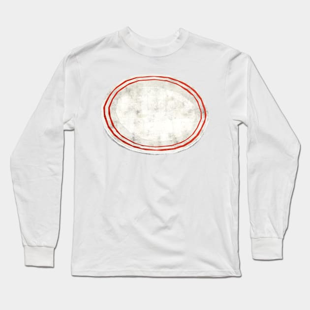 plate Long Sleeve T-Shirt by Babban Gaelg